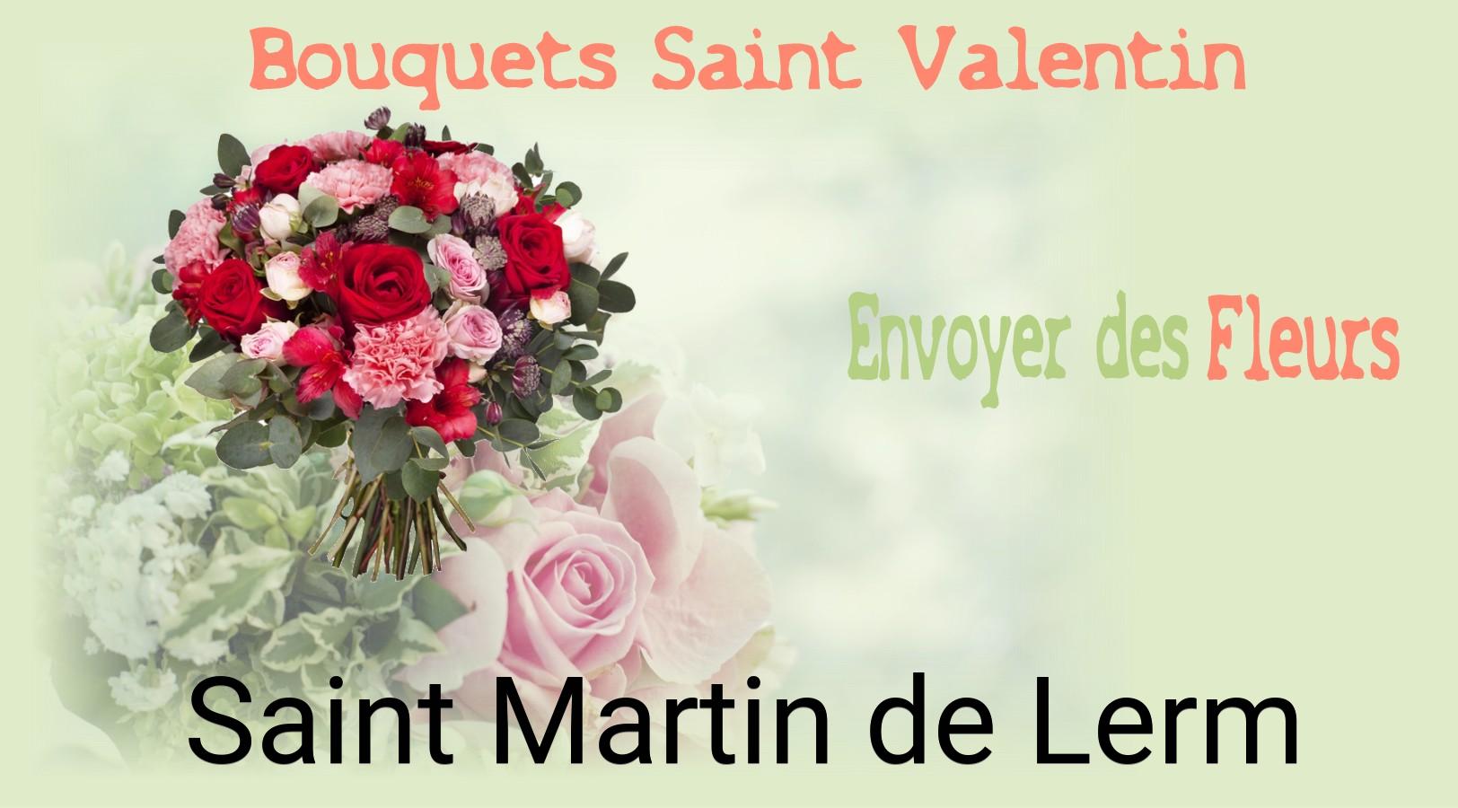 Roses de Saint-Valentin livrées à Saint-Martin-de-Lerm